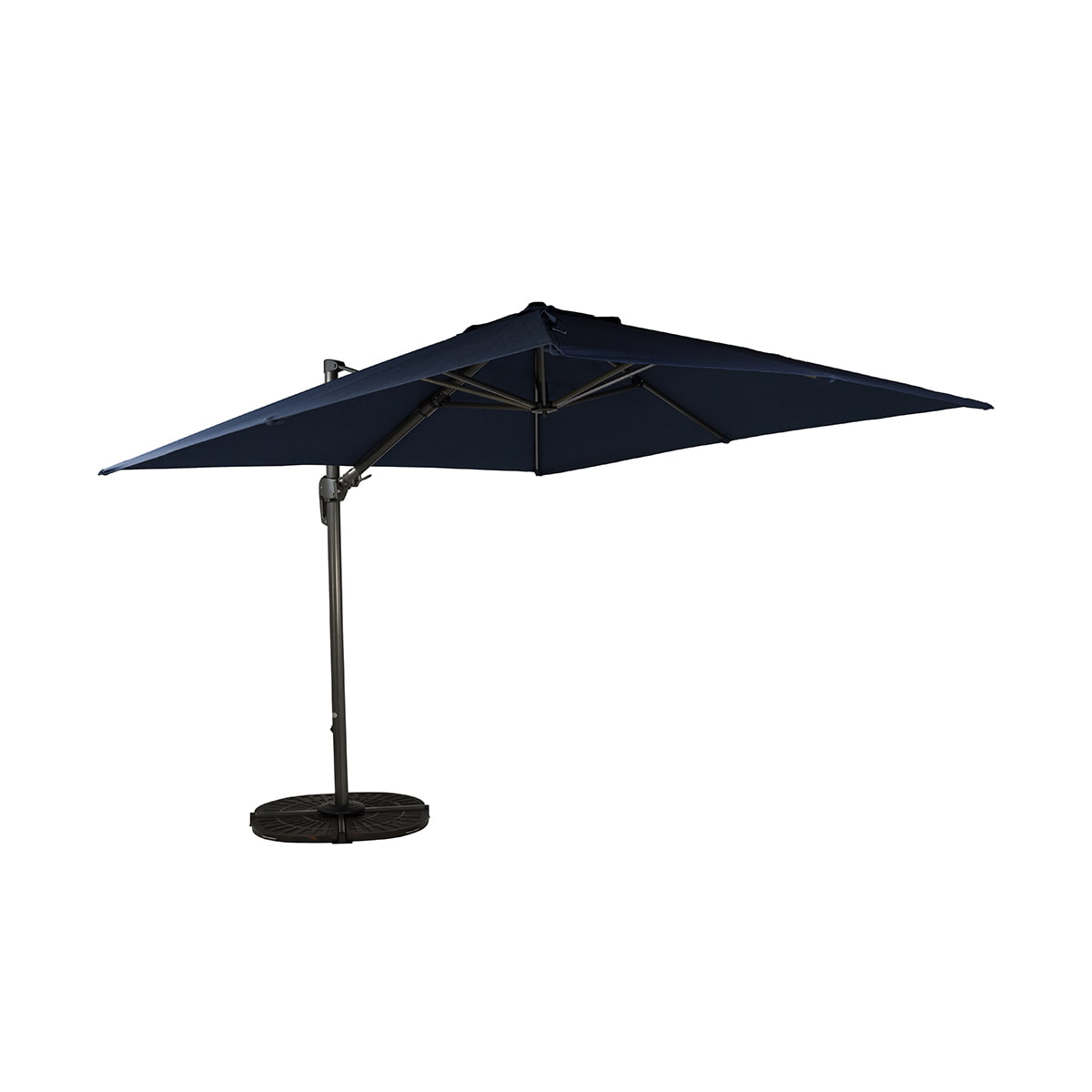 club piscine patio umbrellas Deluxe Sunbrella Hanging Umbrella - 10 ft. (3.1 m) maisonette Wholesale Barbie Extra Pink Color:Citron Y287 even in windy areas