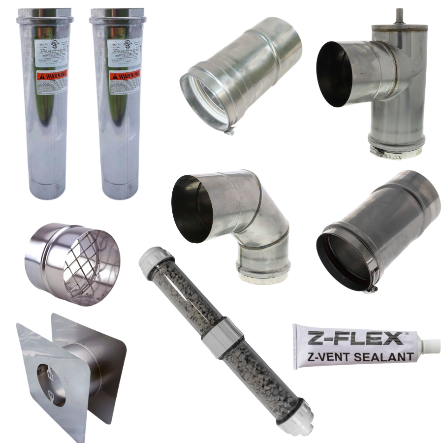 Kit de ventilation « Hi-Rise » pour chauffe-eau de piscine