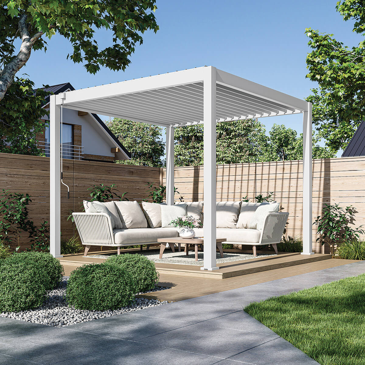 Ombrella I-Plus Pergola - 10 x 10 ft.