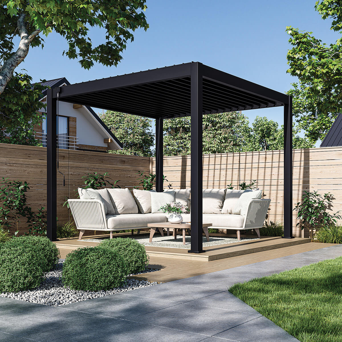 Ombrella I-Plus Pergola - 10 x 10 ft.