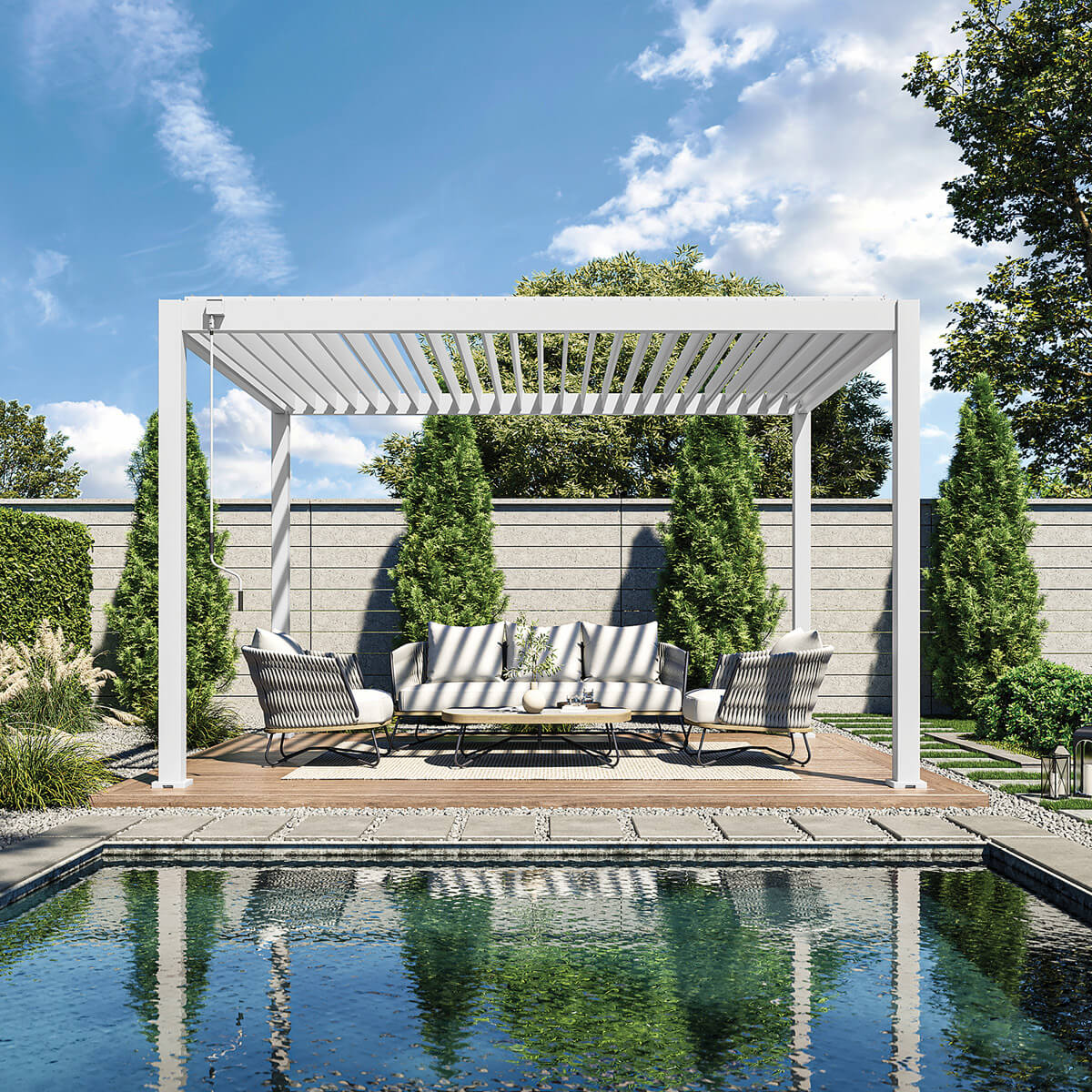 Pergola Ombrella I-Plus - 10 x 13 pi