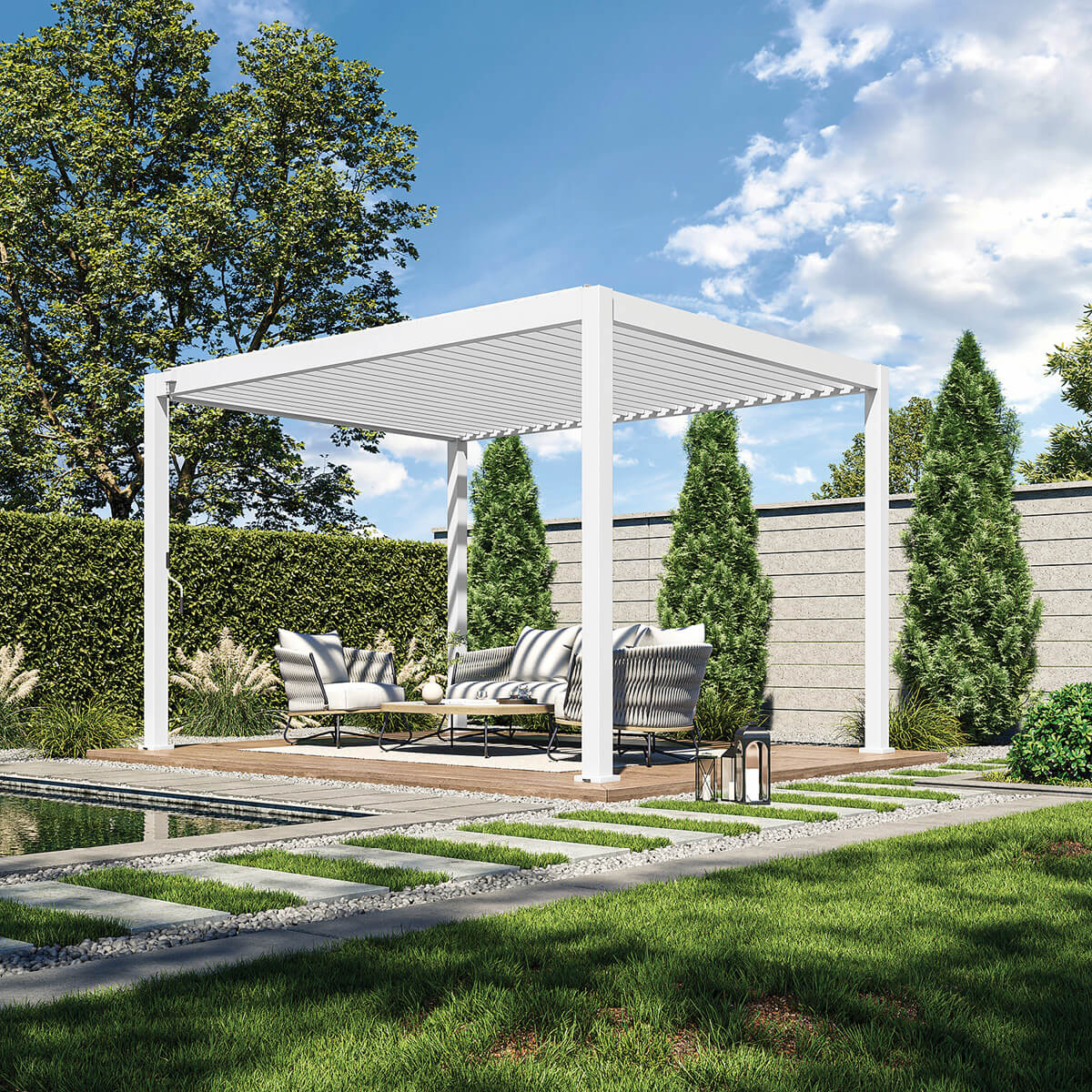 Pergola Ombrella I-Plus - 10 x 13 pi