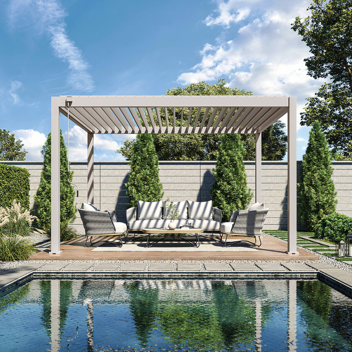 Pergola Ombrella I-Plus - 10 x 13 pi