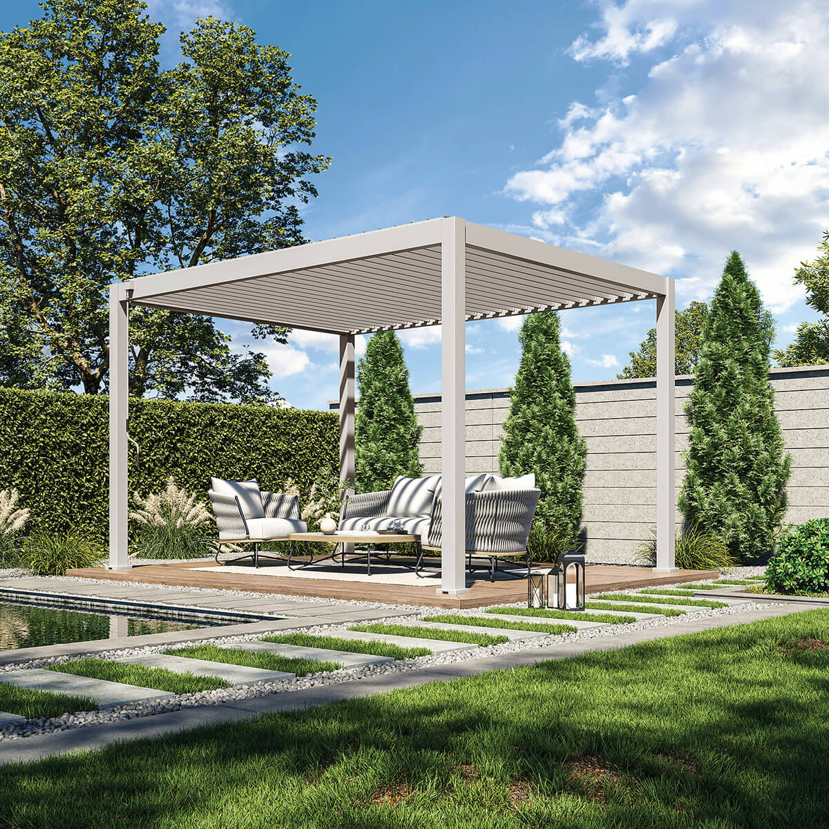 Pergola Ombrella I-Plus - 10 x 13 pi