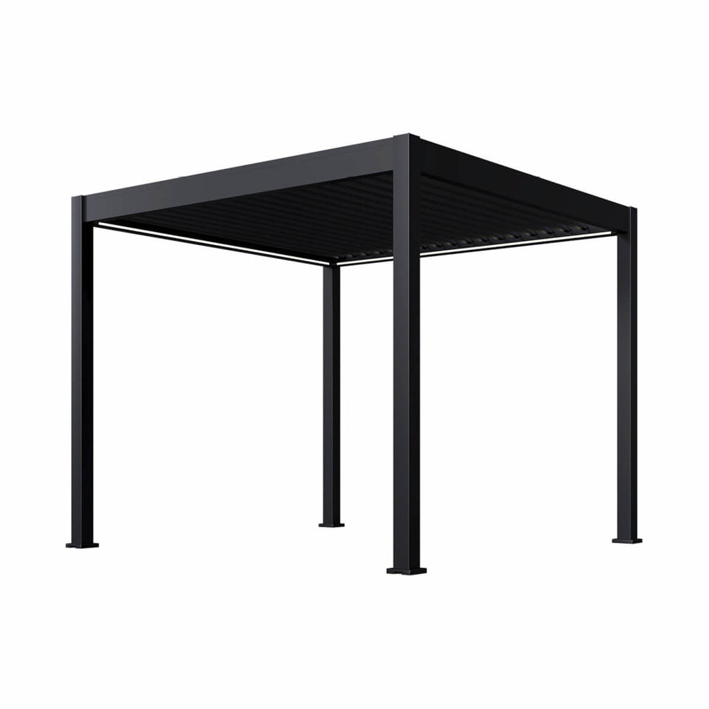 Ombrella I-Plus Motorized Pergola with LED Lighting - 10 x 10 ft.