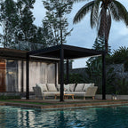Ombrella I-Plus Motorized Pergola with LED Lighting - 10 x 10 ft.