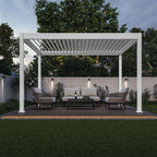 Pergola Ombrella I-Plus motorisée avec Led - 10 x 13 pi