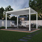 Pergola Ombrella I-Plus motorisée avec Led - 10 x 13 pi