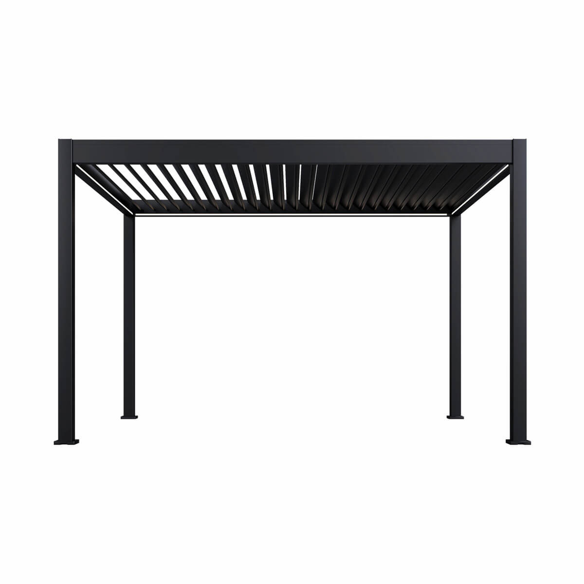 Intro Plus Motorized Pergola with LED Lighting - 10 x 13 ft.