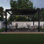 Pergola Ombrella I-Plus motorisée avec Led - 10 x 13 pi