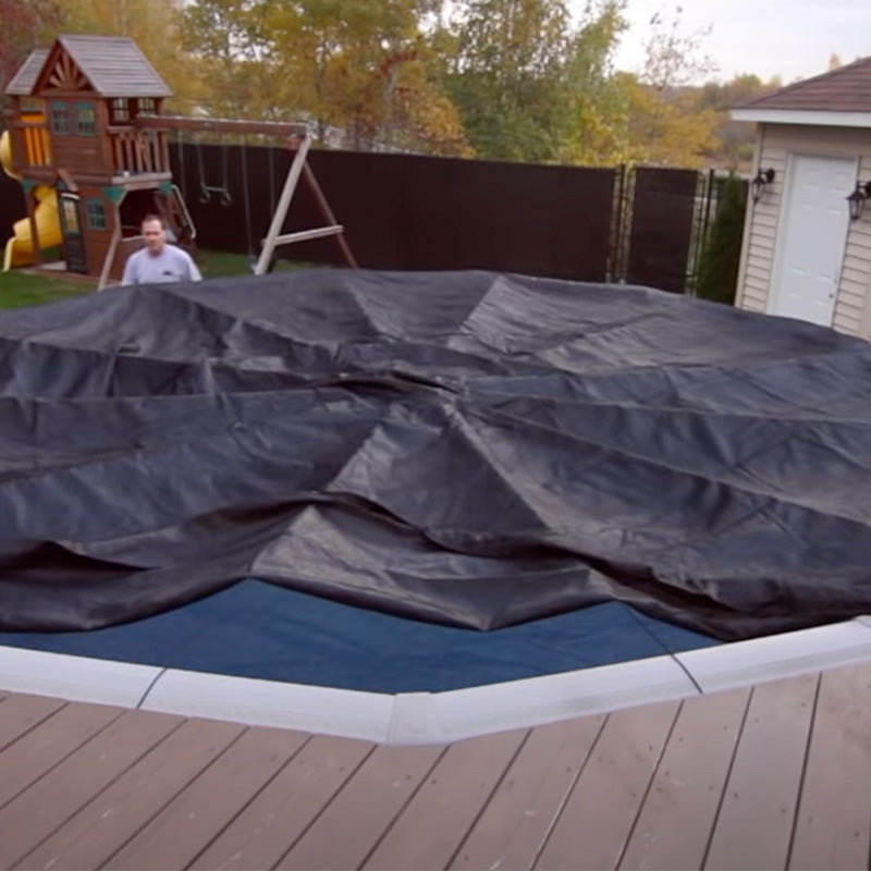 Couverture hivernale filet mesh - Piscine hors terre ronde
