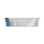 Fiberglass Pool - 10 x 20 ft.