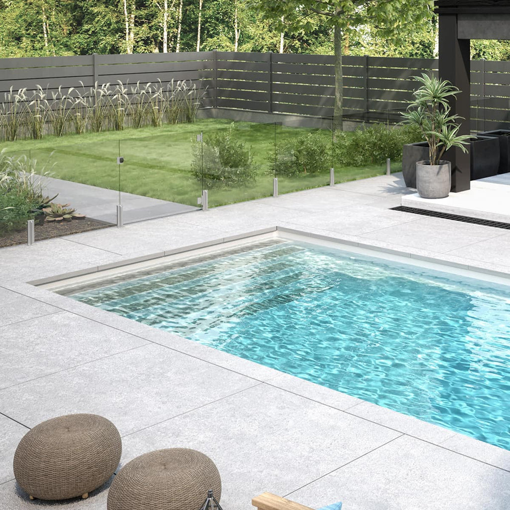 Fiberglass Pool - 11 x 19 ft.