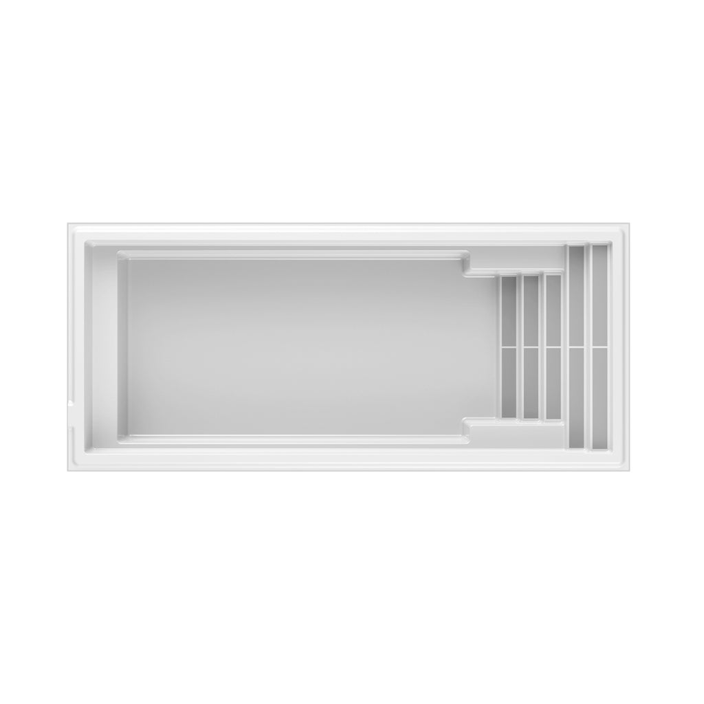 Fiberglass Pool - 11 x 25 ft.