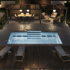 Piscine en fibre de verre - 12 x 22 pi