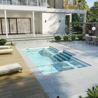 Piscine en fibre de verre - 12 x 22 pi