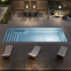 Fiberglass Pool - 12 x 28 ft.