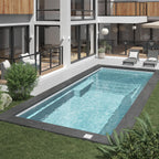 Fiberglass Pool with Sun Ledge - 12 x 30 ft.
