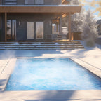 Fiberglass Pool - 8 x 10 ft.