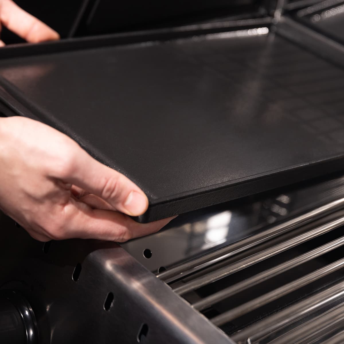 Plancha en fonte pour BBQ Broil King Ignite et Flame