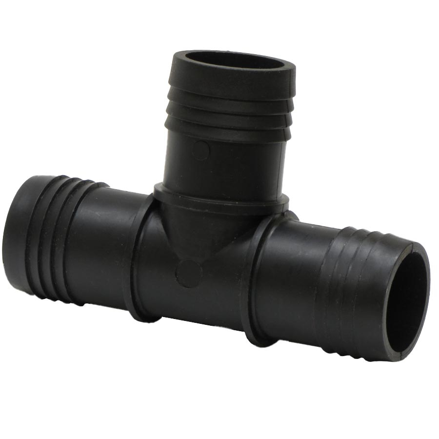 Hose Barb Tee - 1.5 x 1.5 x 1.5 in.