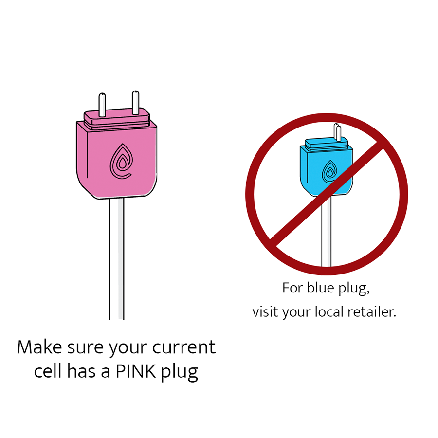 Électrode de remplacement pour l'ioniseur ClearBlue