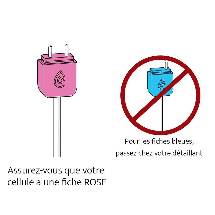 Électrode de remplacement pour l'ioniseur ClearBlue