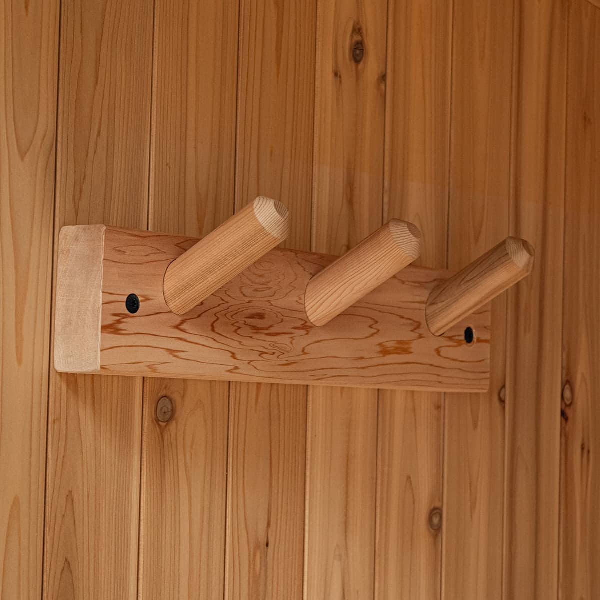 Cedar Towel Rack for the Sauna