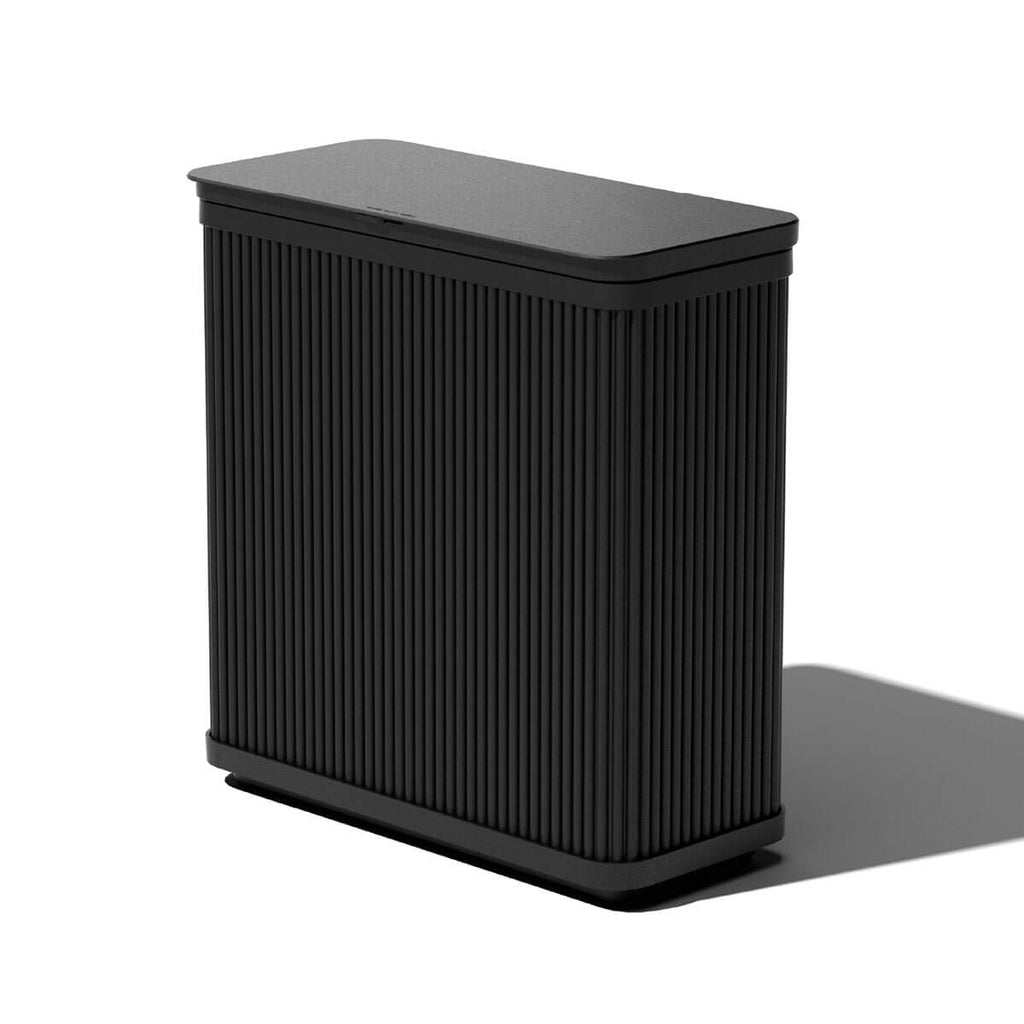 Drum-style Trash Can for Outdoor Kitchens