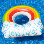 Rainbow Inflatable Pool Ring