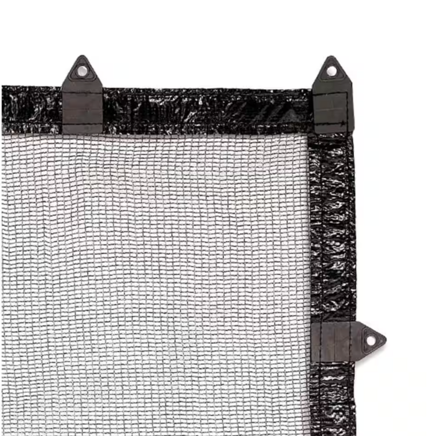 Filet à feuilles avec ourlé pour piscine rectangulaire