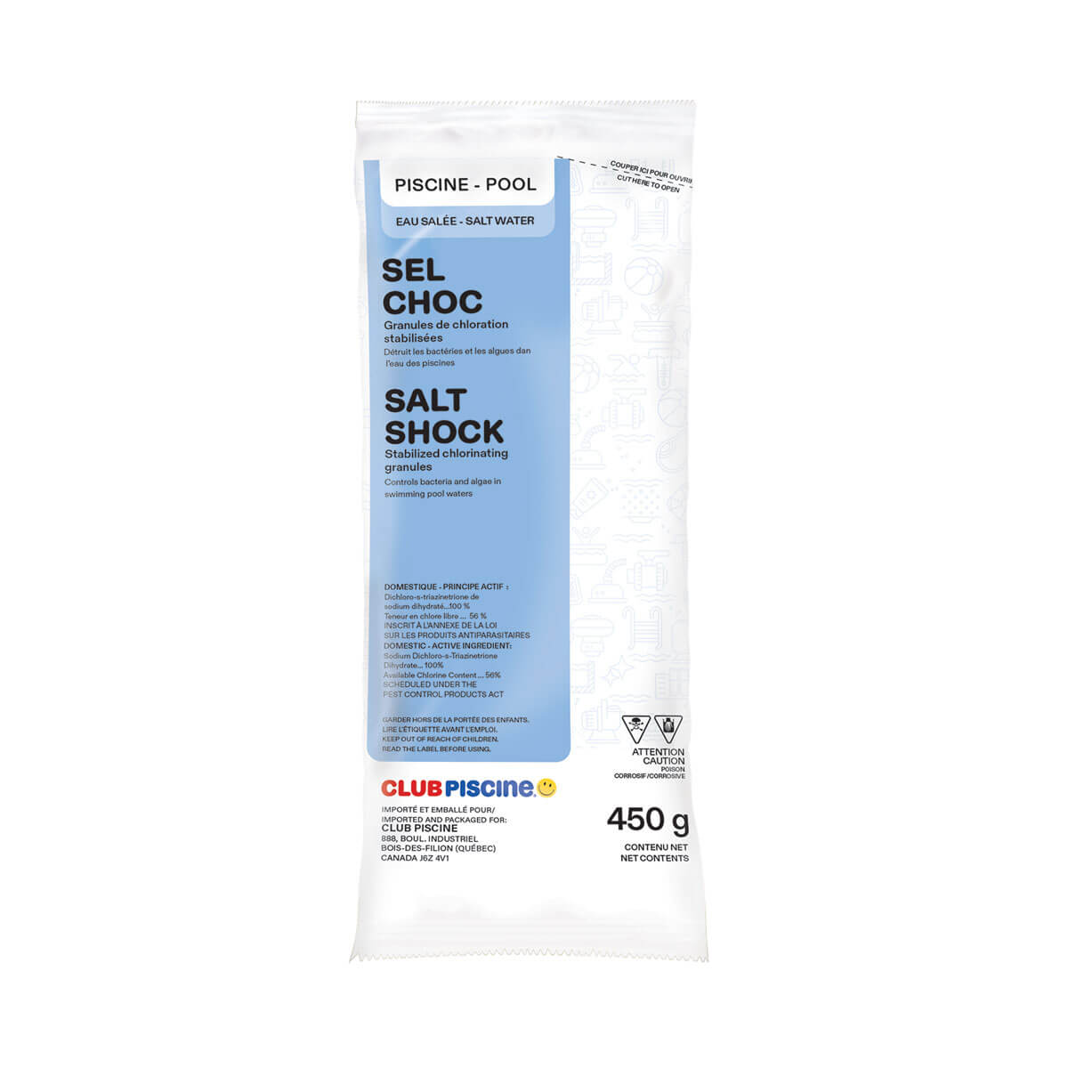 Salt Shock - 450 g | Club Piscine