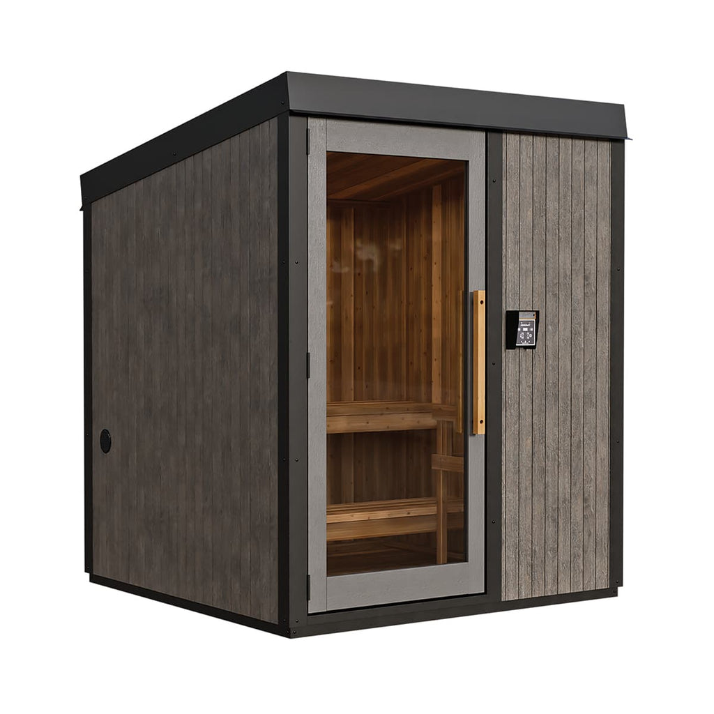 Sauna extérieur en cèdre rouge