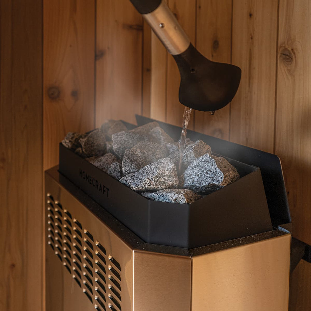 Sauna extérieur en cèdre rouge