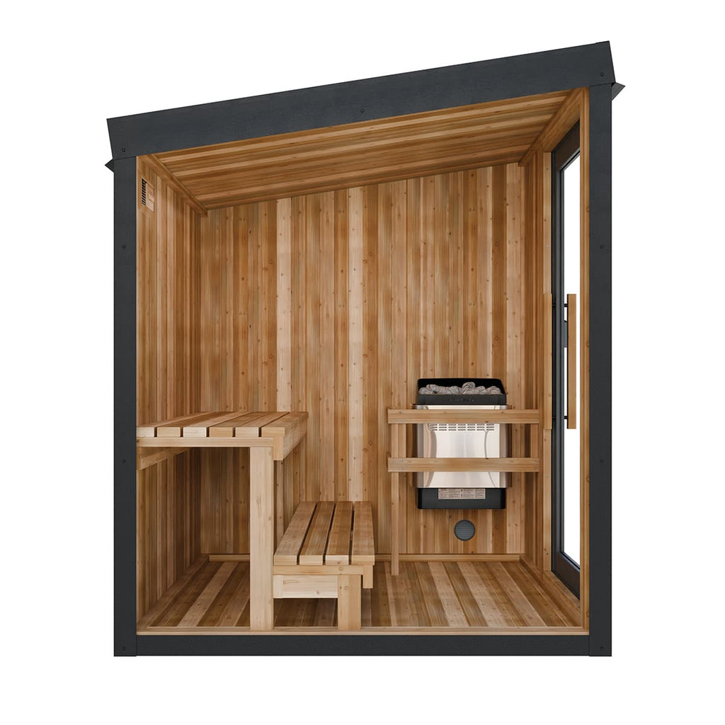 Sauna extérieur en cèdre rouge