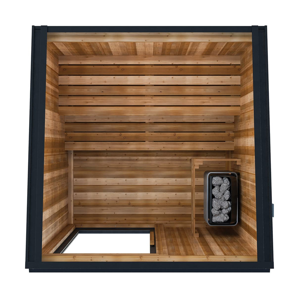 Sauna extérieur en cèdre rouge