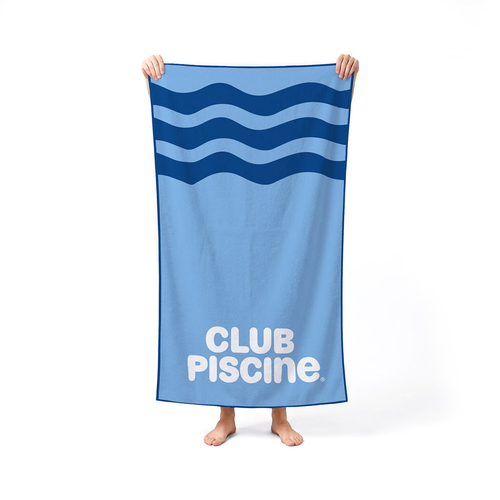 Serviette de plage SOLEM x CLUB PISCINE