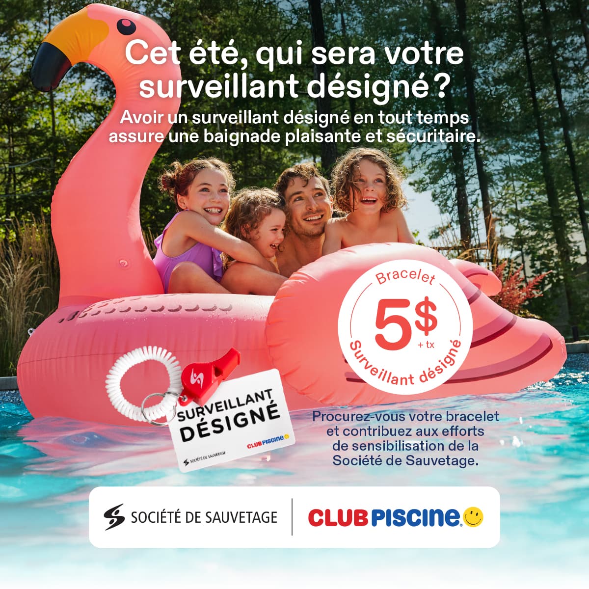 Sifflet pour surveillant désigné