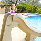 SlideAway Safe Removable Inground Pool Slide