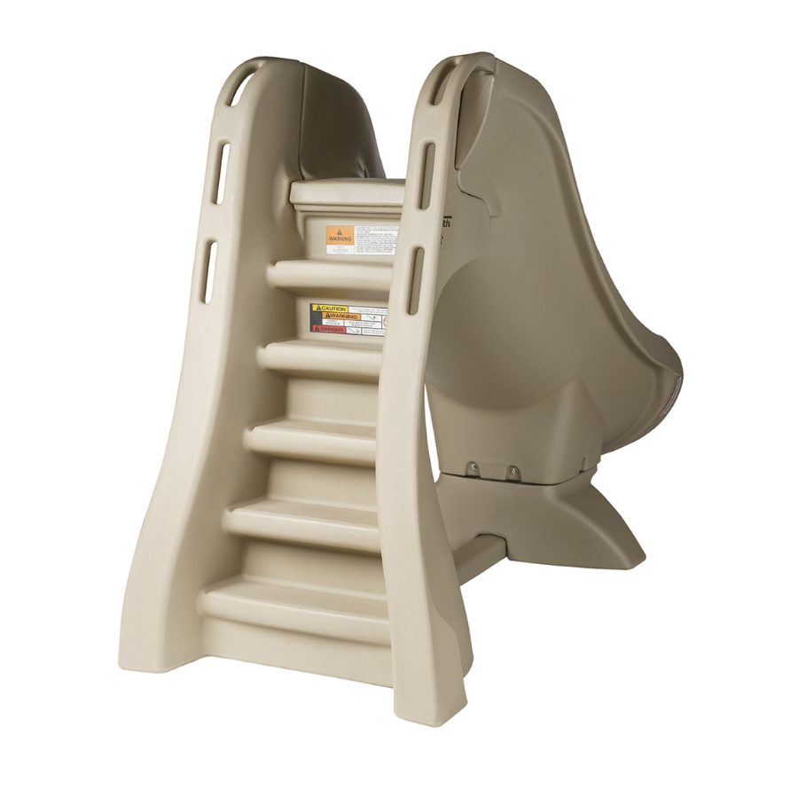 SlideAway Safe Removable Inground Pool Slide