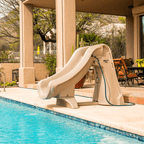 SlideAway Safe Removable Inground Pool Slide