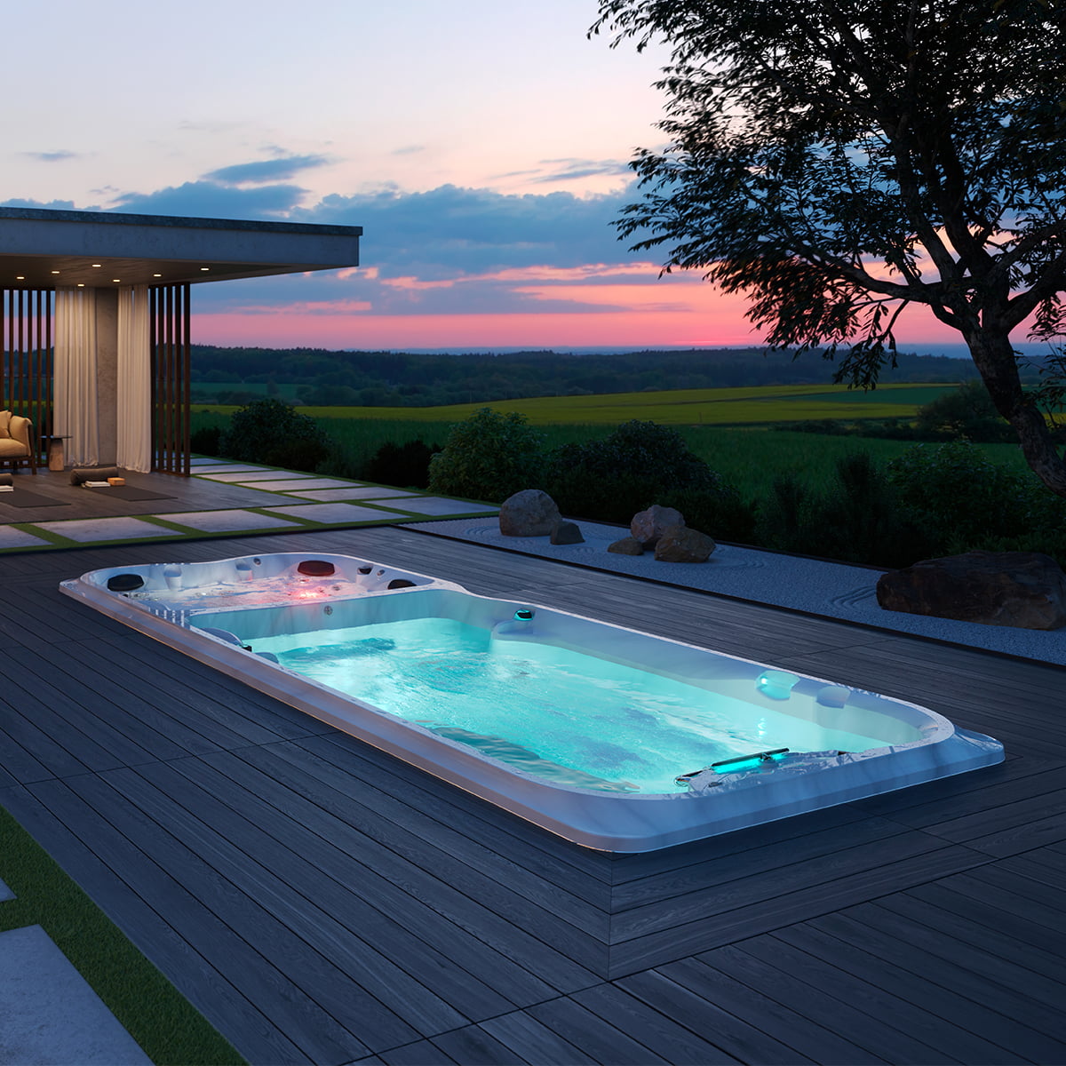 Jacuzzi PowerActive J-19DT Swim Spa