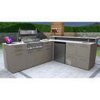 Deluxe Bar Grill Outdoor Kitchen