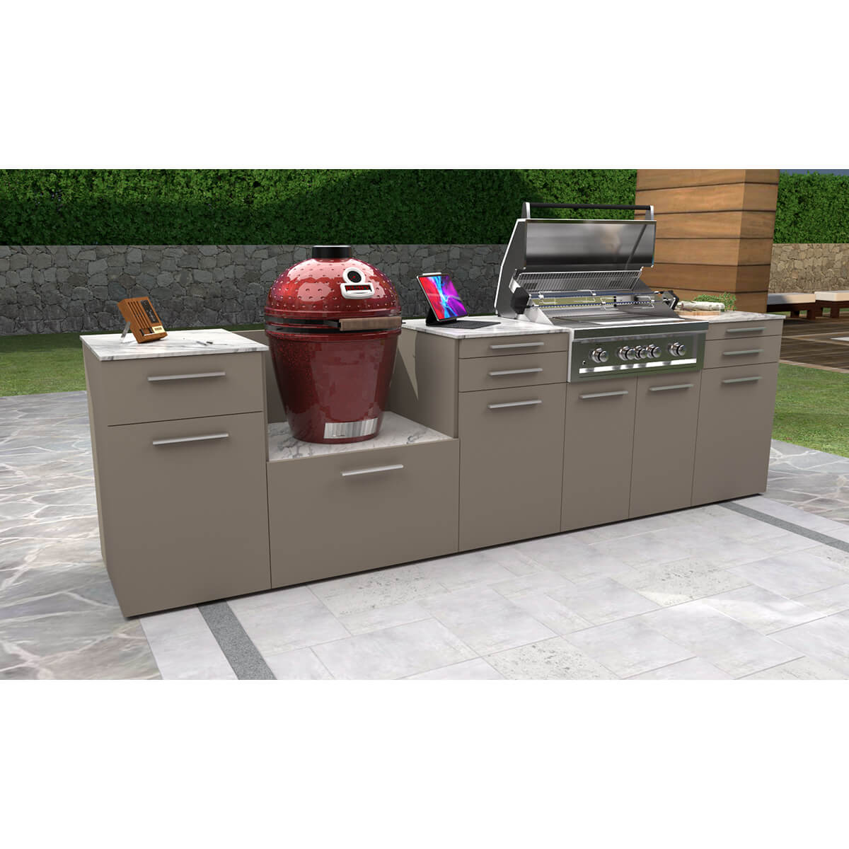 Deluxe Grill Station Outdoor Kitchen