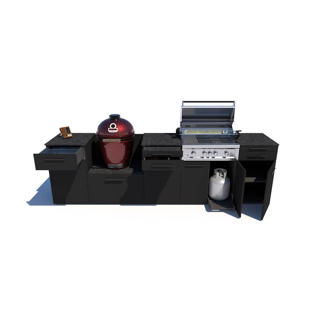 Deluxe Grill Station Outdoor Kitchen