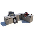 Deluxe Grill Station XL Outdoor Kitchen