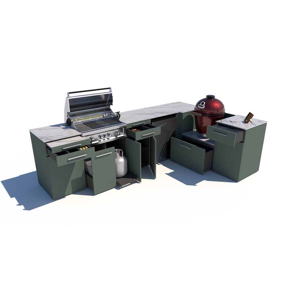 Deluxe Grill Station XL Outdoor Kitchen