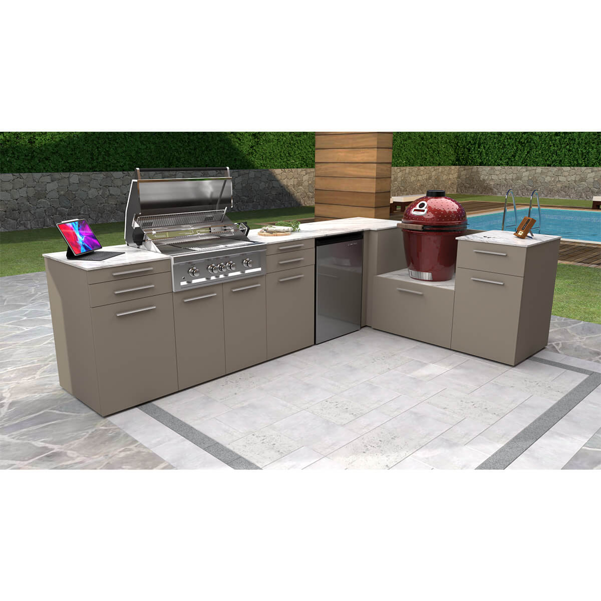 Cuisine extérieure Deluxe Grill Station XL
