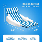 Chaise longue rembourrée Deluxe SunChaser