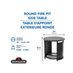 Round Outdoor Side Table